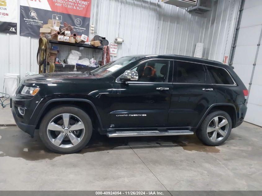 2014 Jeep Grand Cherokee Limited VIN: 1C4RJFBT2EC122573 Lot: 40924054