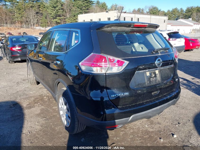 VIN KNMAT2MV4FP534096 2015 Nissan Rogue, S no.3