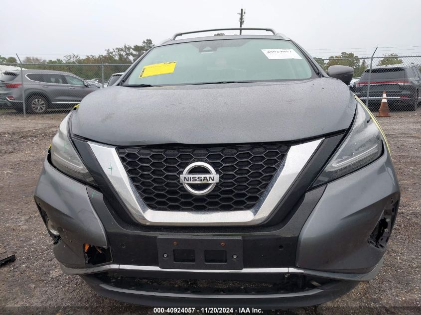 2019 Nissan Murano Sl VIN: 5N1AZ2MS6KN151430 Lot: 40924057