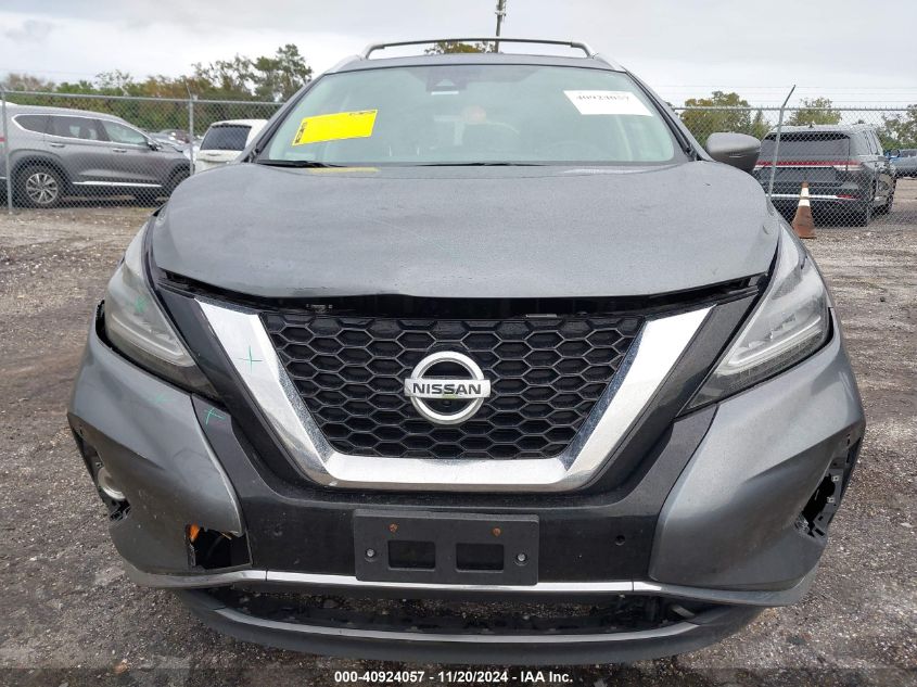 2019 Nissan Murano Sl VIN: 5N1AZ2MS6KN151430 Lot: 40924057