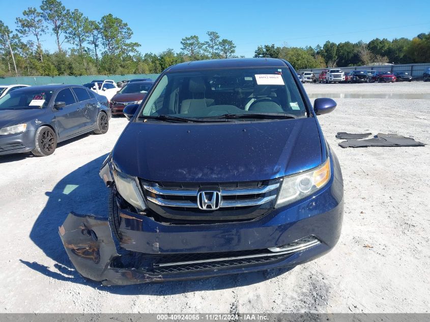 2016 Honda Odyssey Ex-L VIN: 5FNRL5H64GB044714 Lot: 40924065