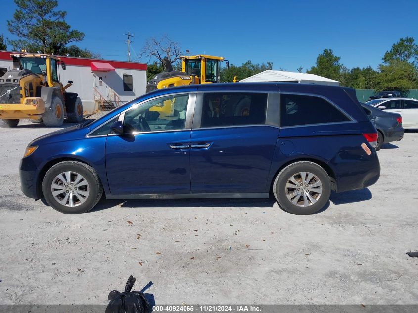 2016 Honda Odyssey Ex-L VIN: 5FNRL5H64GB044714 Lot: 40924065