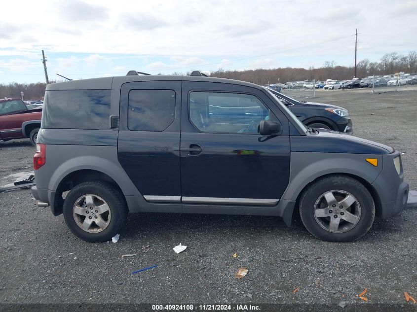 2003 Honda Element Ex VIN: 5J6YH28513L002067 Lot: 40924108