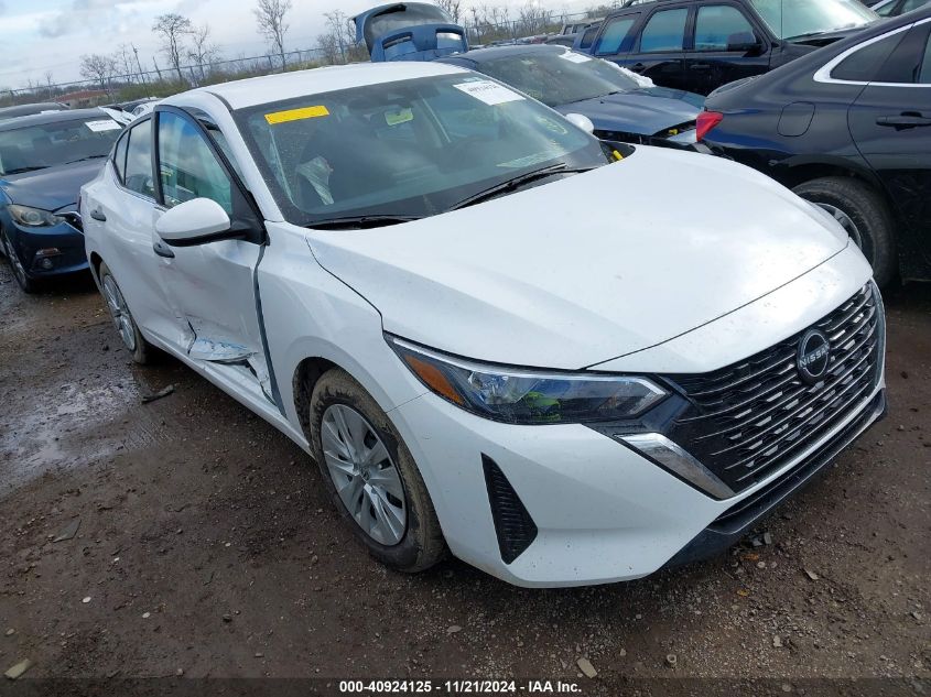 2024 NISSAN SENTRA S XTRONIC CVT - 3N1AB8BV2RY286560