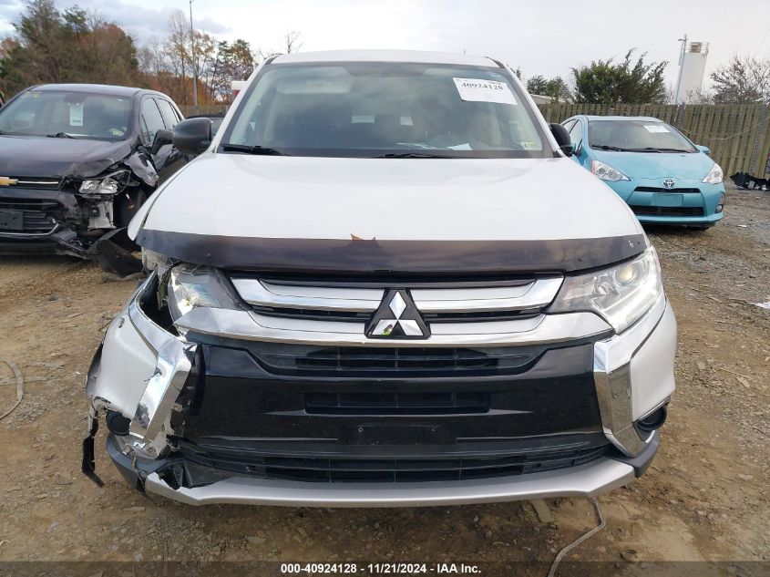 2017 Mitsubishi Outlander Es VIN: JA4AZ2A33HZ056336 Lot: 40924128