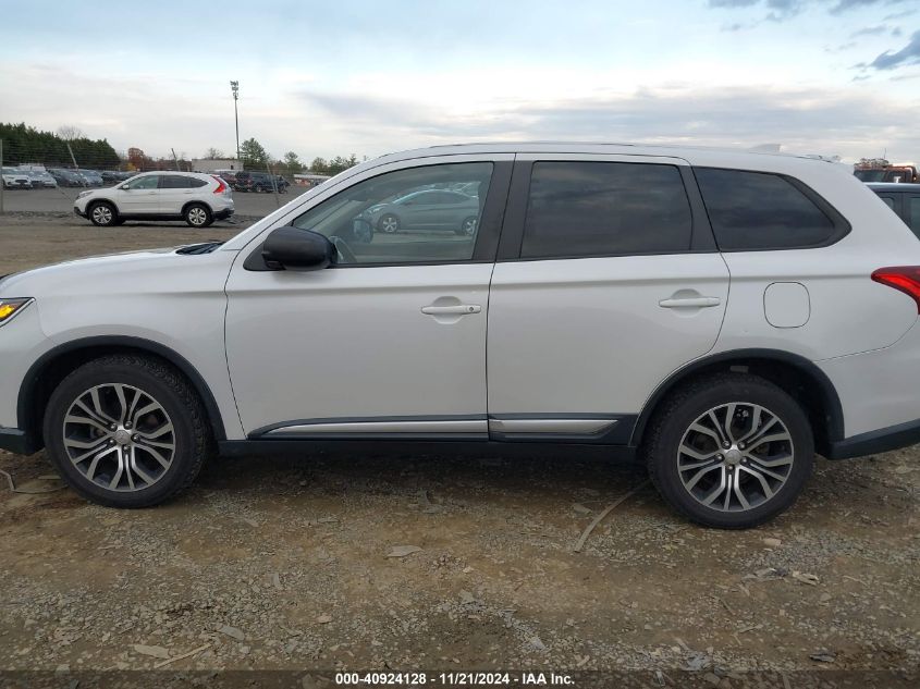 2017 Mitsubishi Outlander Es VIN: JA4AZ2A33HZ056336 Lot: 40924128