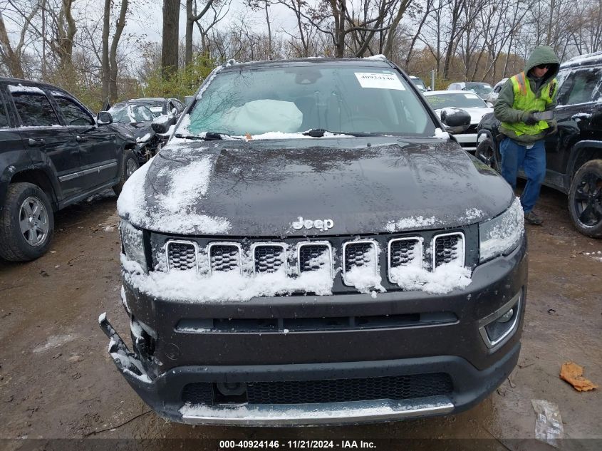 2018 Jeep Compass Limited 4X4 VIN: 3C4NJDCB7JT392633 Lot: 40924146