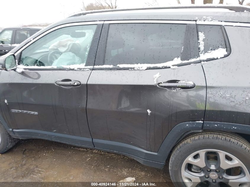 2018 Jeep Compass Limited 4X4 VIN: 3C4NJDCB7JT392633 Lot: 40924146