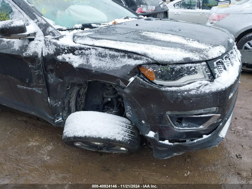 2018 Jeep Compass Limited 4X4 VIN: 3C4NJDCB7JT392633 Lot: 40924146