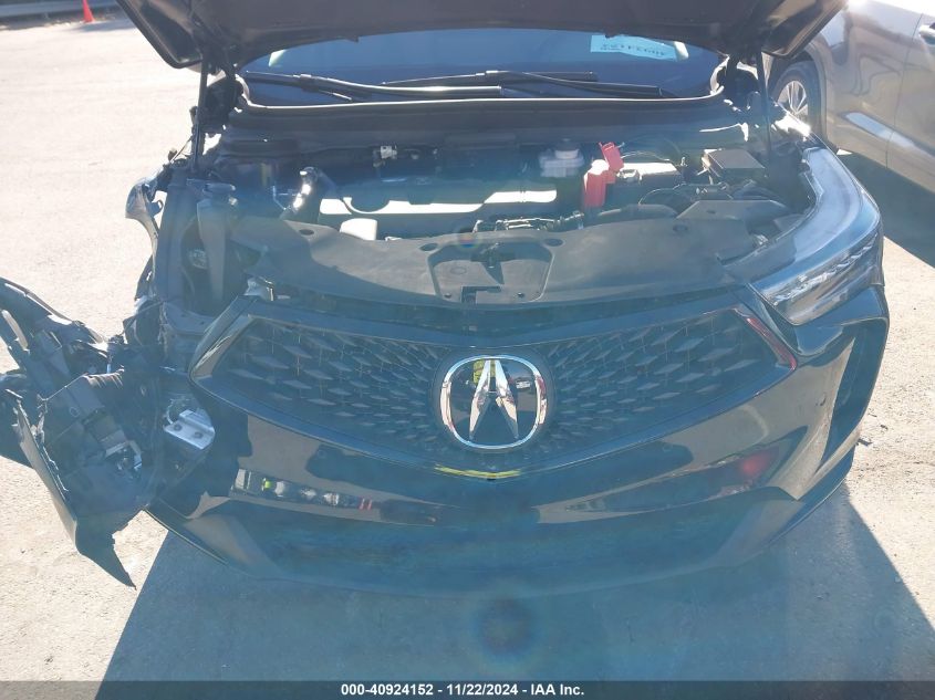 2022 Acura Rdx A-Spec Package VIN: 5J8TC1H68NL002735 Lot: 40924152