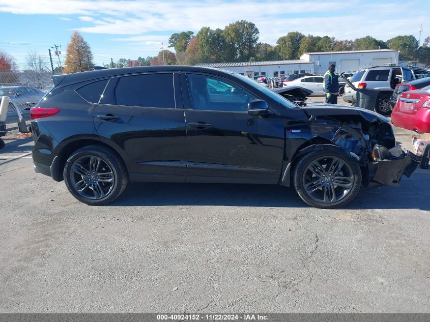 2022 Acura Rdx A-Spec Package VIN: 5J8TC1H68NL002735 Lot: 40924152