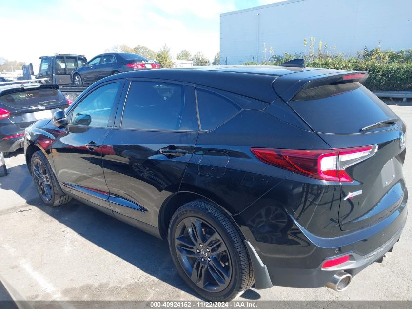 2022 Acura Rdx A-Spec Package VIN: 5J8TC1H68NL002735 Lot: 40924152