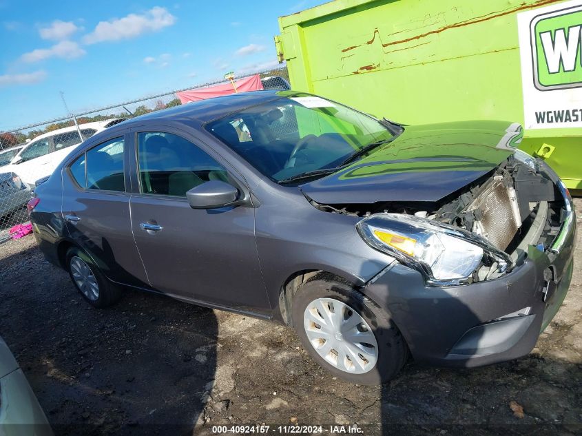 2019 Nissan Versa 1.6 Sv VIN: 3N1CN7AP7KL818451 Lot: 40924157