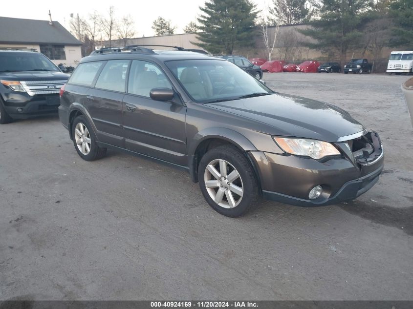 2008 Subaru Outback 2.5I Limited/2.5I Limited L.l. Bean Edition VIN: 4S4BP62C387358657 Lot: 40924169