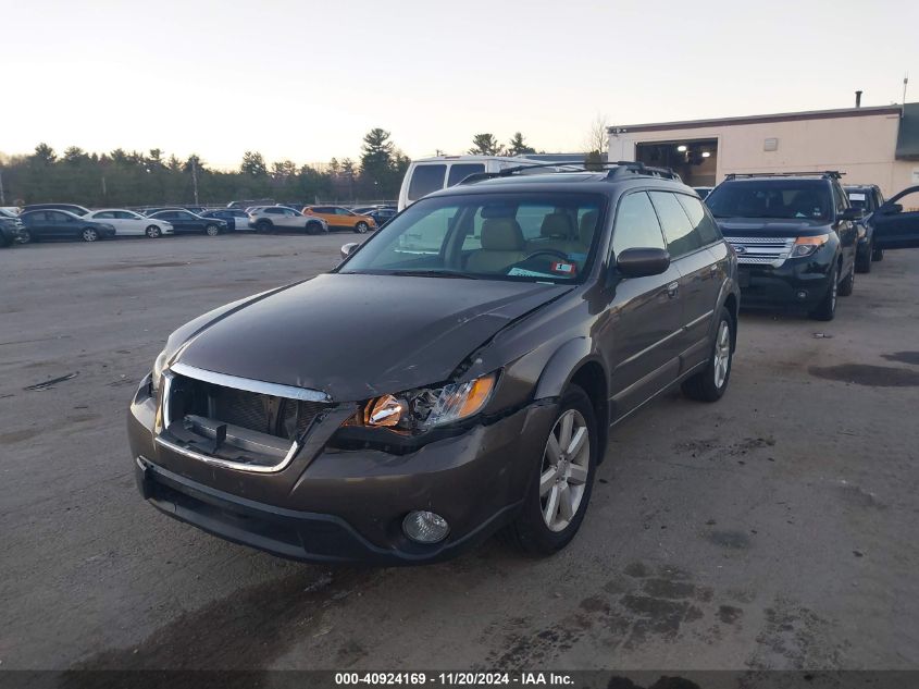 2008 Subaru Outback 2.5I Limited/2.5I Limited L.l. Bean Edition VIN: 4S4BP62C387358657 Lot: 40924169