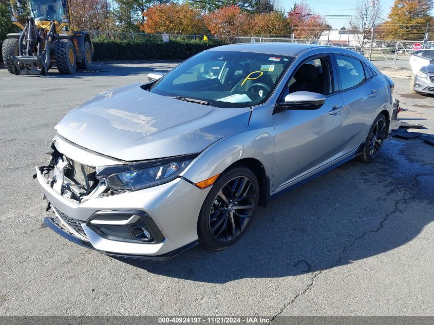 2020 Honda Civic Sport VIN: SHHFK7H47LU417608 Lot: 40924197