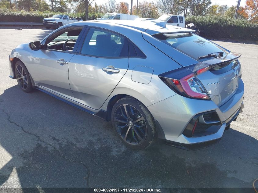 2020 Honda Civic Sport VIN: SHHFK7H47LU417608 Lot: 40924197