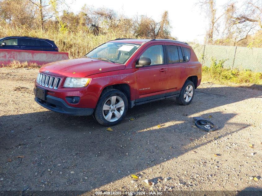 2012 Jeep Compass Latitude VIN: 1C4NJCEB5CD623559 Lot: 40924203