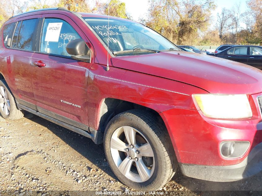 2012 Jeep Compass Latitude VIN: 1C4NJCEB5CD623559 Lot: 40924203