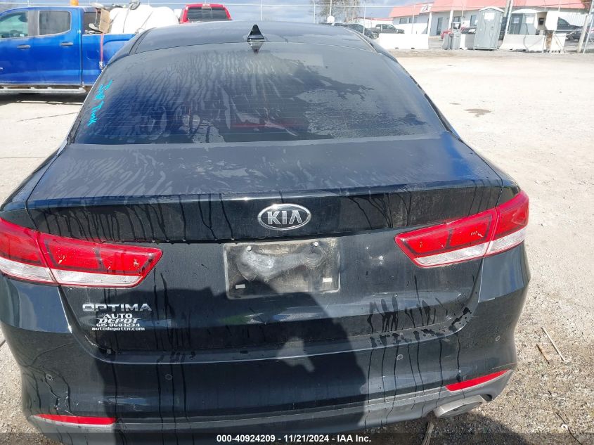 2018 Kia Optima Lx VIN: 5XXGT4L39JG265180 Lot: 40924209