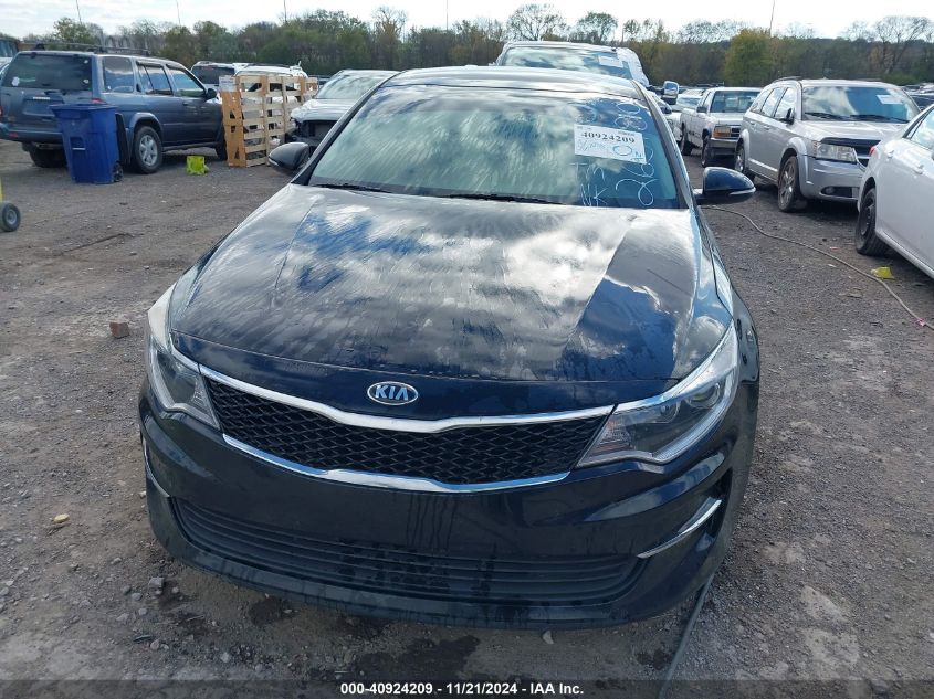 2018 Kia Optima Lx VIN: 5XXGT4L39JG265180 Lot: 40924209