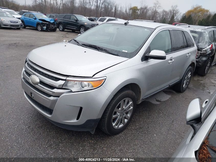 VIN 2FMDK3JC5DBB36596 2013 FORD EDGE no.2