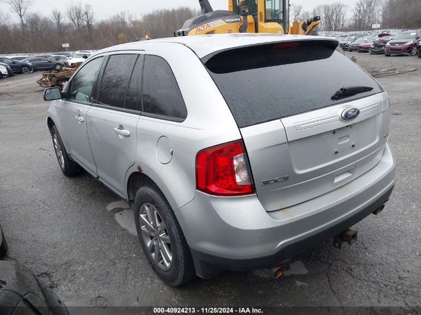 VIN 2FMDK3JC5DBB36596 2013 FORD EDGE no.3