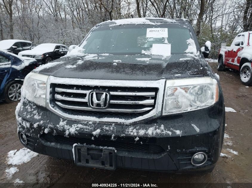 2013 Honda Pilot Ex-L VIN: 5FNYF4H56DB048036 Lot: 40924225