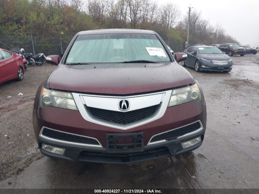 2011 Acura Mdx Technology Package VIN: 2HNYD2H68BH534027 Lot: 40924227