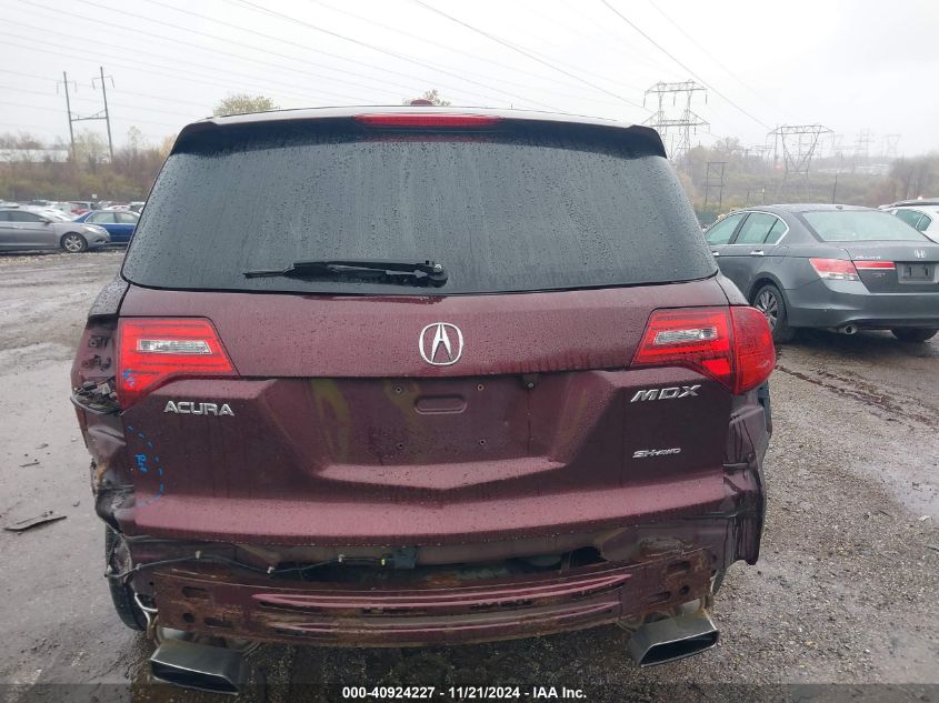 2011 Acura Mdx Technology Package VIN: 2HNYD2H68BH534027 Lot: 40924227