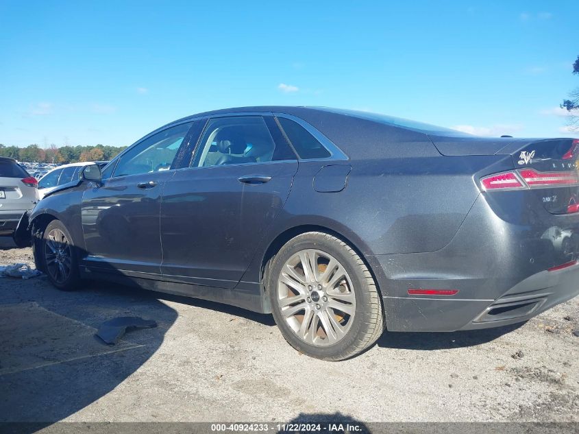 2016 Lincoln Mkz VIN: 3LN6L2G94GR624357 Lot: 40924233