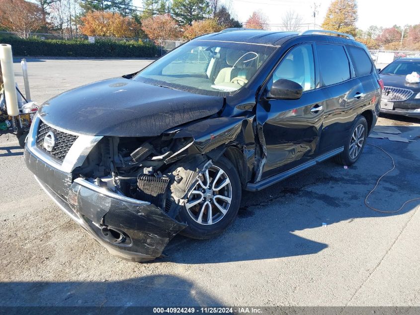 VIN 5N1AR2MN0DC652872 2013 Nissan Pathfinder, SV no.2