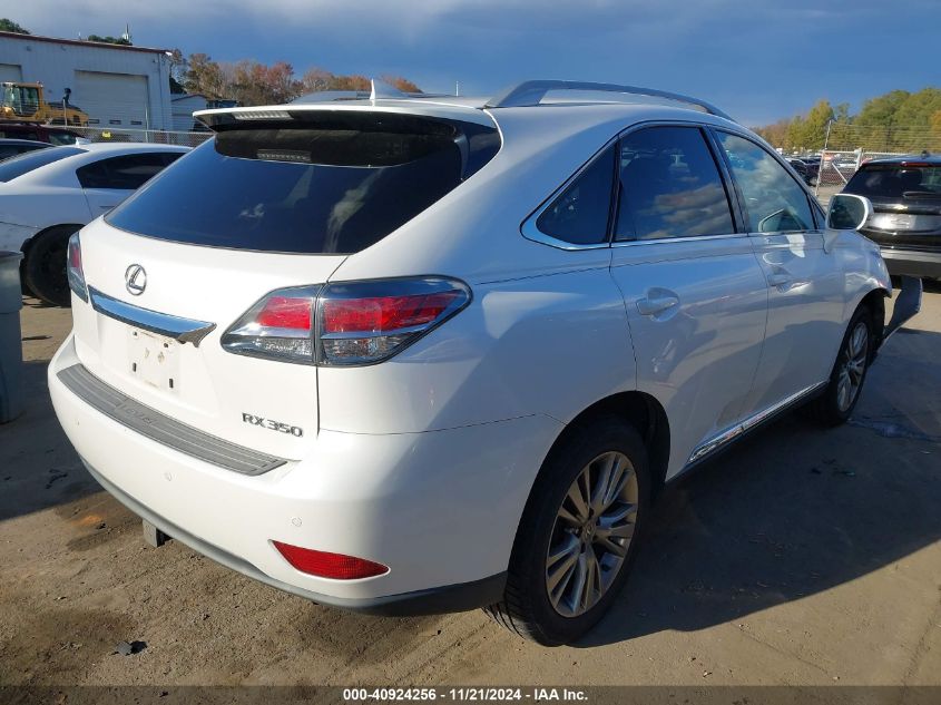 VIN 2T2BK1BAXEC229065 2014 Lexus RX, 350 no.4