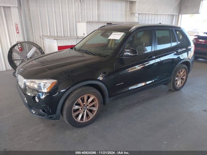 2015 BMW X3 XDRIVE28I - 5UXWX9C59F0D56961