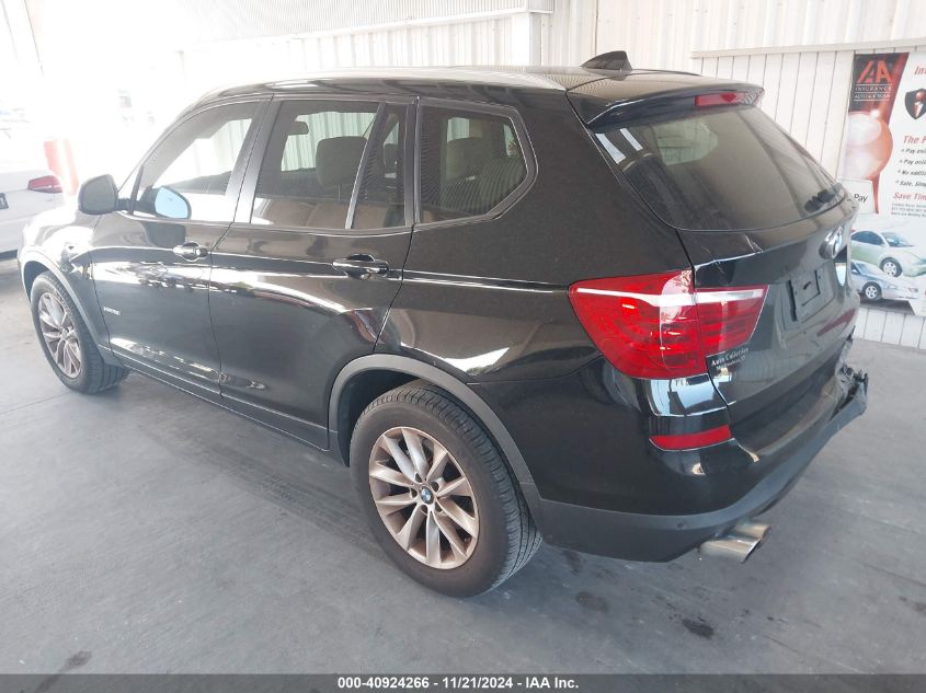 2015 BMW X3 XDRIVE28I - 5UXWX9C59F0D56961