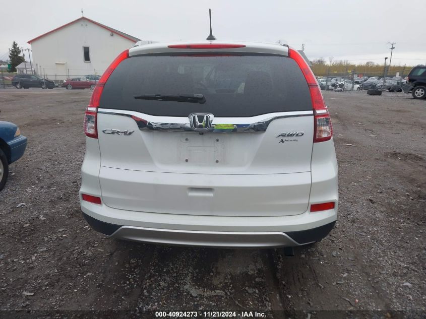 2016 HONDA CR-V EX-L - 5J6RM4H78GL003929