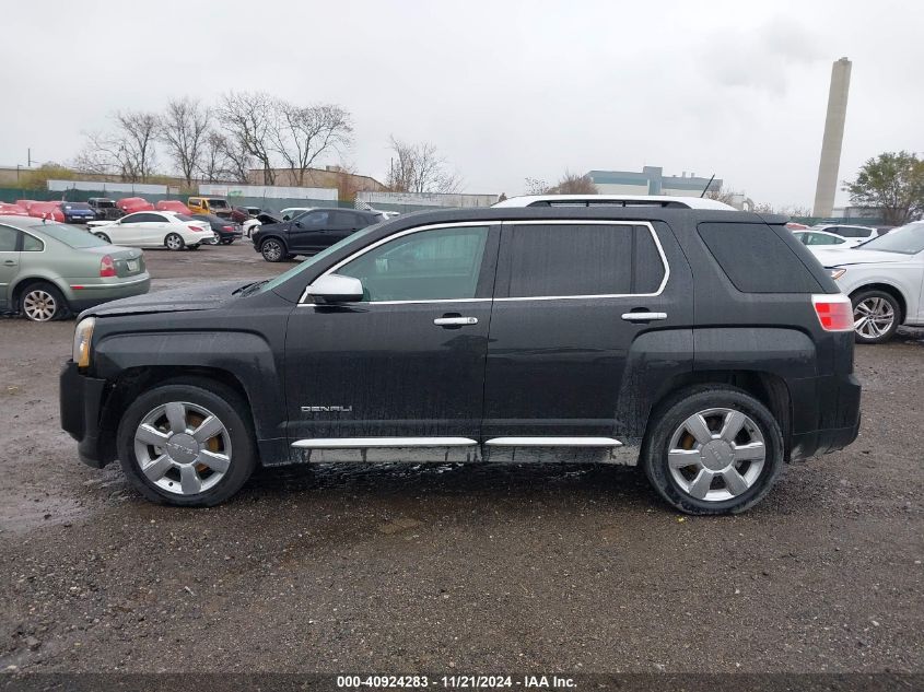 2013 GMC Terrain Denali VIN: 2GKFLZE39D6337728 Lot: 40924283