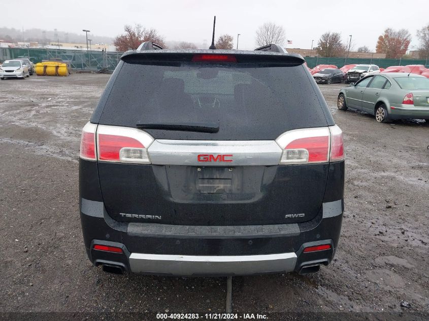 2013 GMC Terrain Denali VIN: 2GKFLZE39D6337728 Lot: 40924283