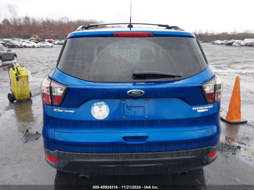 2017 FORD ESCAPE TITANIUM - 1FMCU9JD0HUD14268