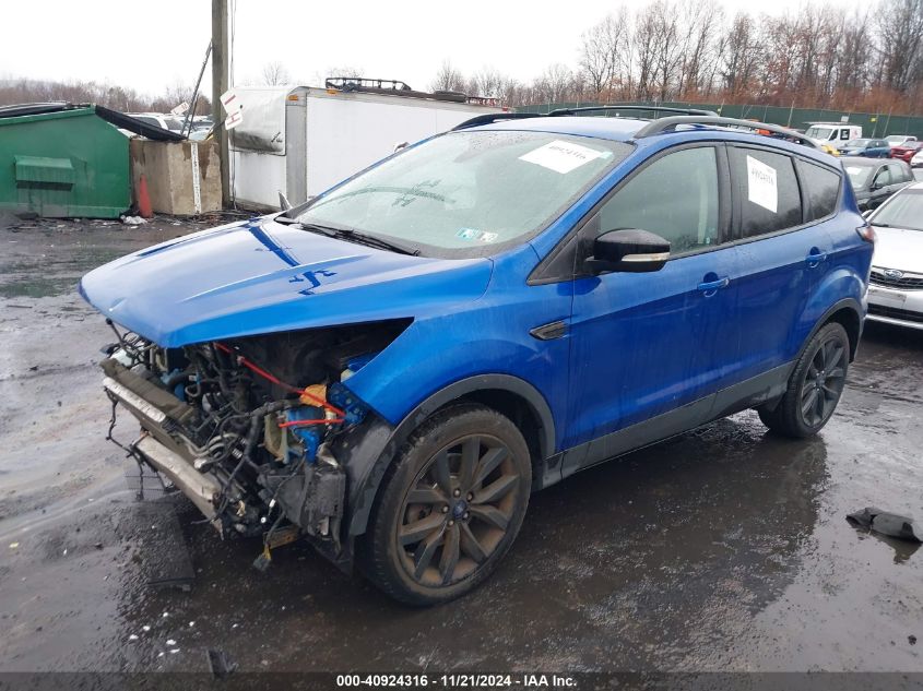 2017 Ford Escape Titanium VIN: 1FMCU9JD0HUD14268 Lot: 40924316