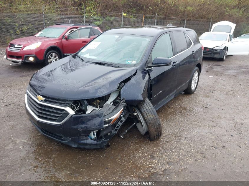 2021 Chevrolet Equinox Awd Lt VIN: 3GNAXUEV0MS113660 Lot: 40924323