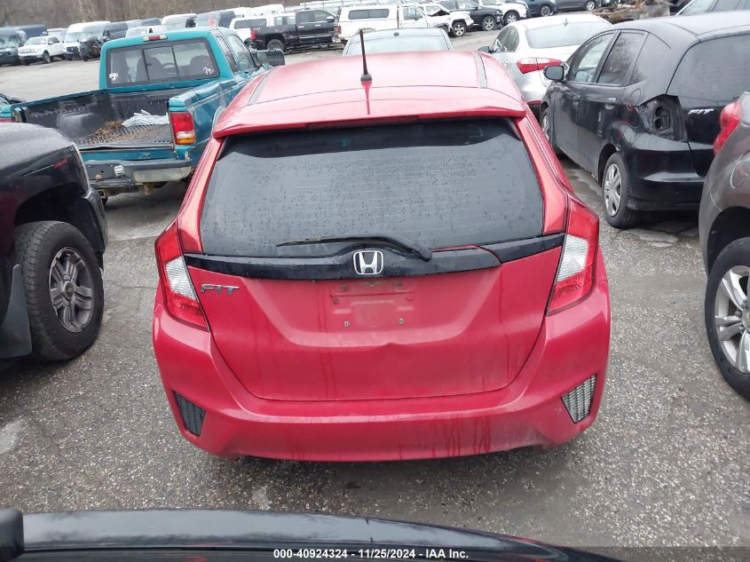 2015 Honda Fit Lx VIN: 3HGGK5H59FM706395 Lot: 40924324