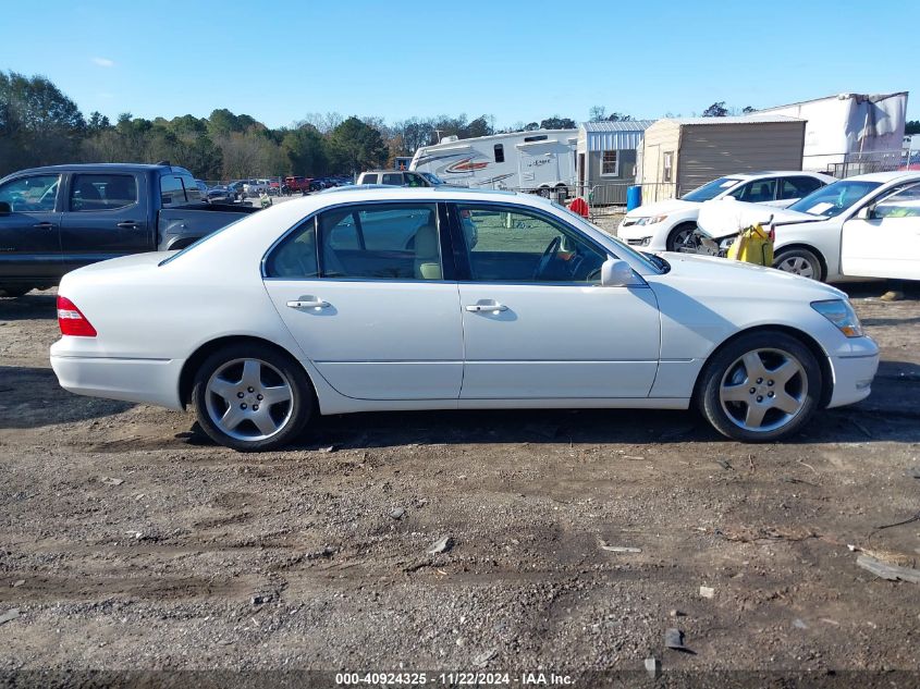 2006 Lexus Ls 430 VIN: JTHBN36F165046261 Lot: 40924325