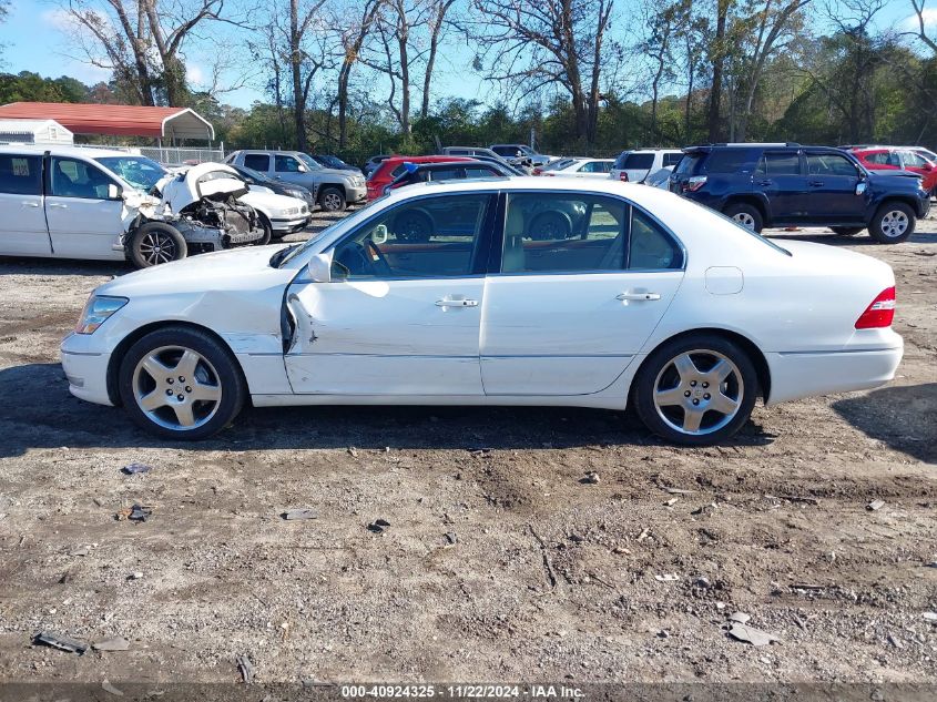 2006 Lexus Ls 430 VIN: JTHBN36F165046261 Lot: 40924325