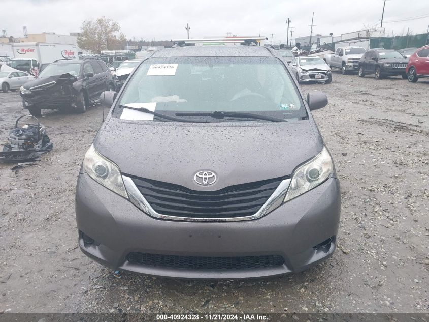 2012 Toyota Sienna Le V6 8 Passenger VIN: 5TDKK3DC6CS262308 Lot: 40924328