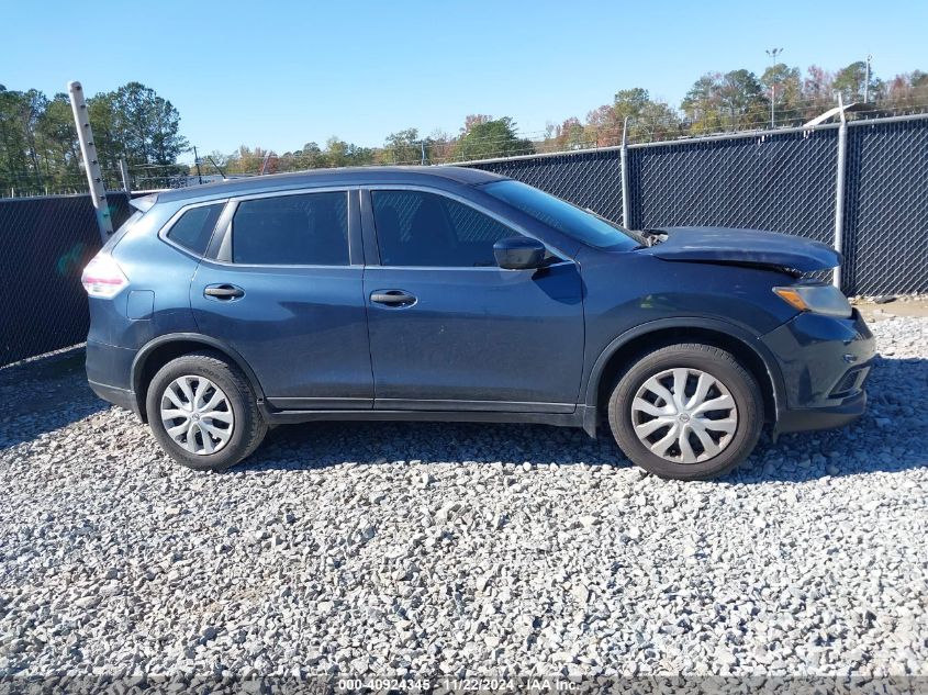 2016 Nissan Rogue S VIN: KNMAT2MT6GP653770 Lot: 40924345