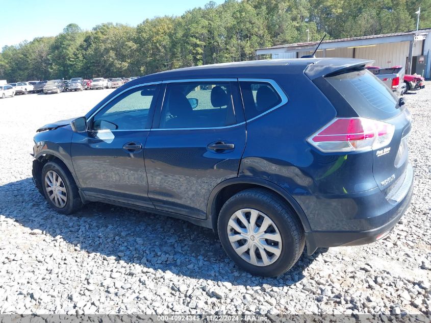 2016 Nissan Rogue S VIN: KNMAT2MT6GP653770 Lot: 40924345