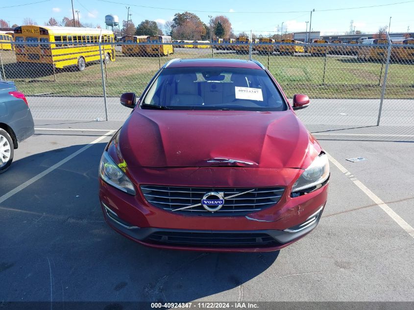 2015 Volvo V60 T5 Premier VIN: YV140MEK7F1251338 Lot: 40924347