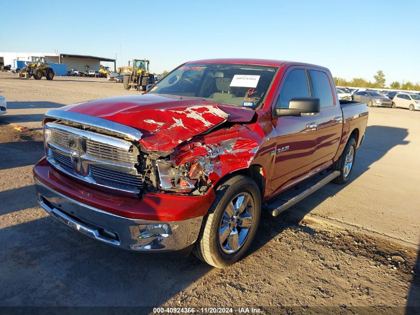 2010 Dodge Ram 1500 Slt/Sport/Trx VIN: 1D7RB1CT7AS250196 Lot: 40924366