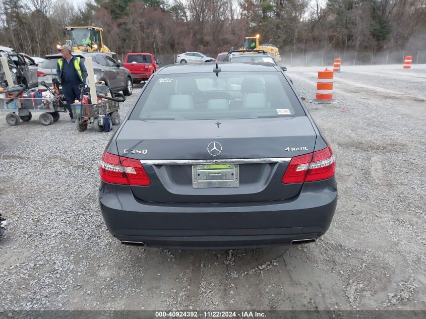 2013 Mercedes-Benz E 350 4Matic VIN: WDDHF8JB6DA692030 Lot: 40924392